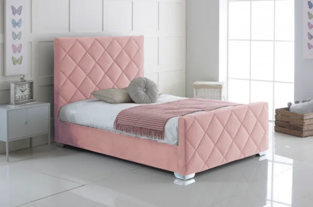 Upholstered bed frame